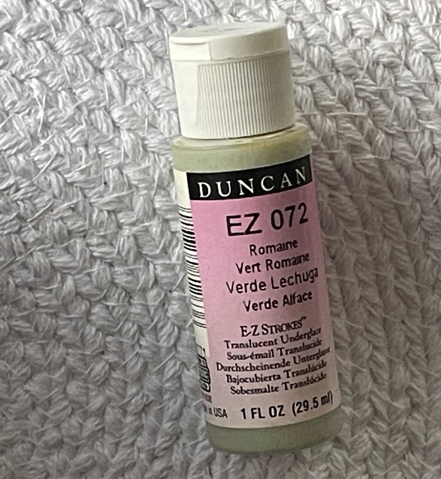 Duncan Ez 065 Romaine Ceramic Glaze E-Z Strokes 1oz - $2.00