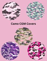 Camo Design CGM Patches, Dexcom G7, Libre 3, Omnipod Cover, Pack of 5 - $12.99