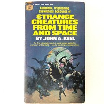 Strange Creatures from Time and Space by John A. Keel 1970 1st Ed Frank ... - $29.99