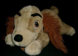12&quot; Lady And The Tramp Disney Store Puppy Dog Stuffed Animal Plush B EAN Bag Toy - £11.26 GBP