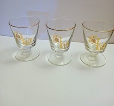 Three Vintage Whiskey Pharmacy RX Glasses - $32.77