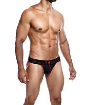 Male Basics Neon Jockstrap Red Lg - $15.33