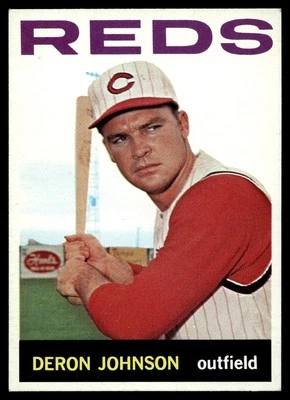 1964 Topps Deron Johnson #449 Cincinnati Reds - $7.61