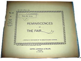 1893 Chicago Worlds Fair Reminiscences Photo Series #16 - £20.77 GBP