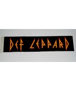 Def Leppard Bumper Sticker Vintage 1983 Funky Enterprises - $39.99