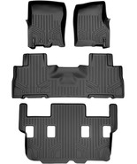 SMARTLINER Floor Mats 3 Row Liner Set Compatible with 2011-2017 Ford Exp... - $199.99