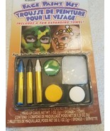 Face Paint Make Up Kit - Red &amp; Yellow Cakes / White, Black, Green Sticks... - $17.55 CAD