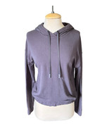 Lululemon Twisted and Tucked Dark Shadow Gray Pullover Hoodie Open Back ... - $67.70 CAD