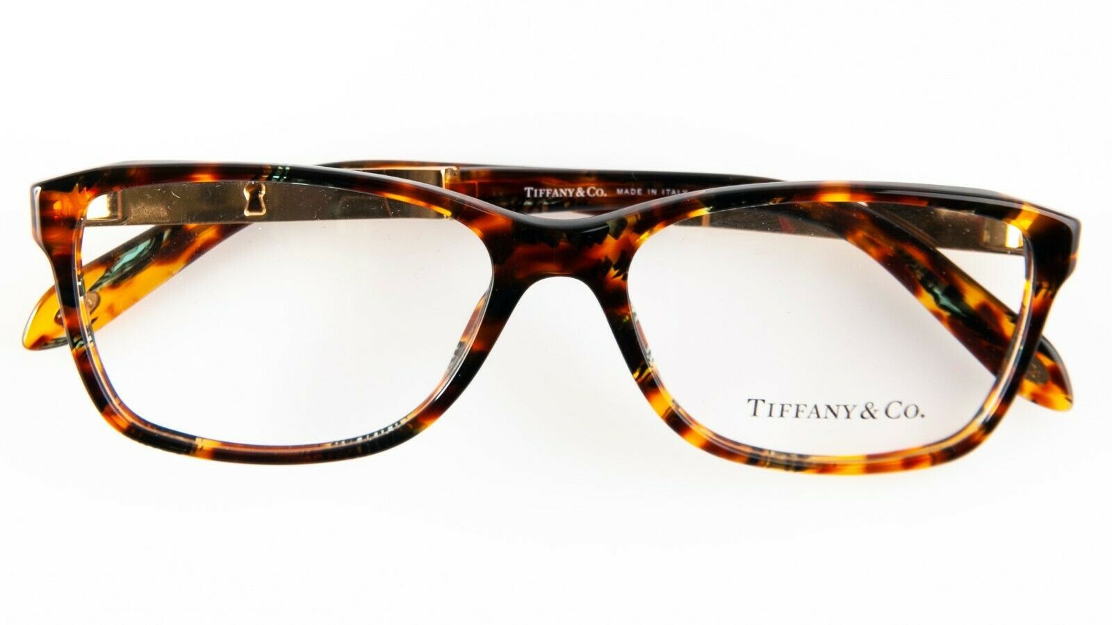 NEW TIFFANY & Co. TF 2072-B 8114 TORTOISE W/ BLUE SPECKS EYEGLASSES 54mm Italy Item image 9