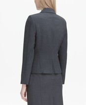 Calvin Klein Womens Petite Two-Button Blazer, 12P, Black - £76.44 GBP