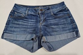 Arizona Jean Co Women&#39;s Fold Blue Short  Size 3  - £14.12 GBP