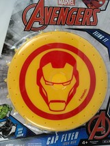 Iron Man Cap Flyer Ja-Ru Marvel Advengers Swimming Pool Toy Disc Water F... - $10.99