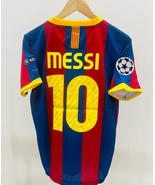 Barcelona 2011 Retro Jersey/Shirt Wit Messi #10 Printing /FREE SHIPPING - $82.20 CAD