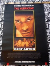 Hurricane, Denzel Washington - Video Promo Poster 27x40 (1999) - $28.75
