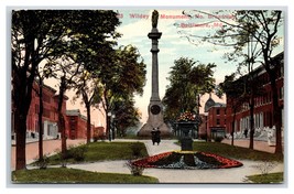 Public Square and Wildey Monument Baltimore Maryland MD UNP DB Postcard Y3 - £2.29 GBP