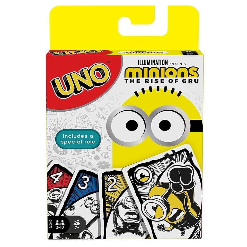 Primary image for Mattel Uno Minions The Rise of Gru Card Game Brand new sealed Mattel Games