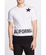 Urban Outfitters Altru Apparel Mens L Black/ White Slim California Star ... - $139.71 MXN