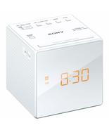 Sony Clock Radio ICF-C1: FM / AM / FM Wide corresponding Sleep Timer Whi... - £43.02 GBP