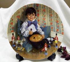 3574 Vintage RECO Bradex Porcelain Little Jack Horner 1982 Collector Plate  - $15.00