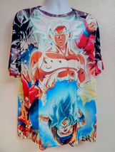T Shirt Dragon Ball Ultra Instinct Goku Anime Manga Unisex 4XL Asia Size - £12.02 GBP