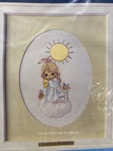 Precious Moments This Is Your Day To Shine Stitchery Embroidery Kit with Mat New - £7.73 GBP