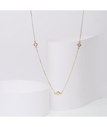 14K Gold Four Leaf Clover Necklace-Clover Necklace-Four Leaf Clover Jewelry - $5,736.34 MXN