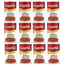 Campbells Pork & B EAN S 19.75 Oz Pack Of 12, Fast Shipping 741655221074 - £43.02 GBP