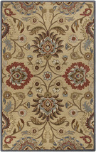 Livabliss Rug CAE1116-58 5 x 8 ft. Rectangle Brown and Beige Hand Tufted Area Ru - £533.63 GBP