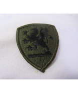 U.S. ARMY PATCH MICHIGAN NATIONAL GUARD BDU BATTLE UNIFORM BADGE GREEN &amp;... - $4.99