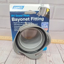 Camco Camper/RV Sewer Hose 4-Prong Universal Bayonet Fitting USA Made - €8,14 EUR
