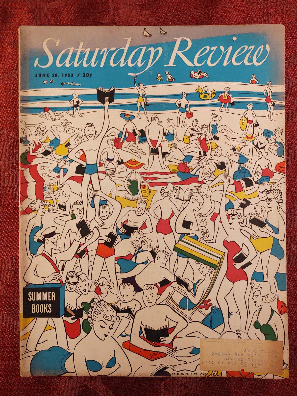 Primary image for Saturday Review June 20 1958 Summer Books John Dodds Elizabeth Bowen