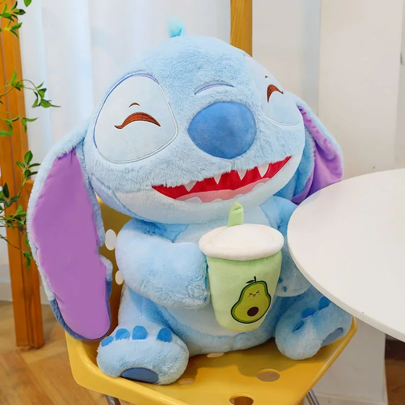 Disney Lilo and Stitch Plush Milk Tea Anime Plushie Stich Dolls Kawaii Cartoon P - $34.20