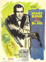 Dr. No Movie Poster 27x40 inches James Bond Sean Connery 007 Spy RARE OOP - $29.99