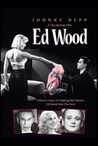 Johnny Depp, Martin Landau, Bill Murray and Sarah Jessica Parker in Ed Wood 18x2 - £18.97 GBP
