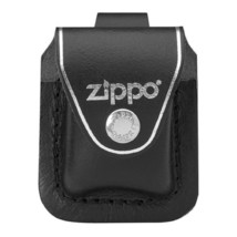 Zippo - Black Lighter Pouch with Clip - LPLB - £11.35 GBP
