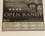 Open Range Vintage Movie Print Ad  Kevin Costner Robert Duvall TPA10 - £4.74 GBP