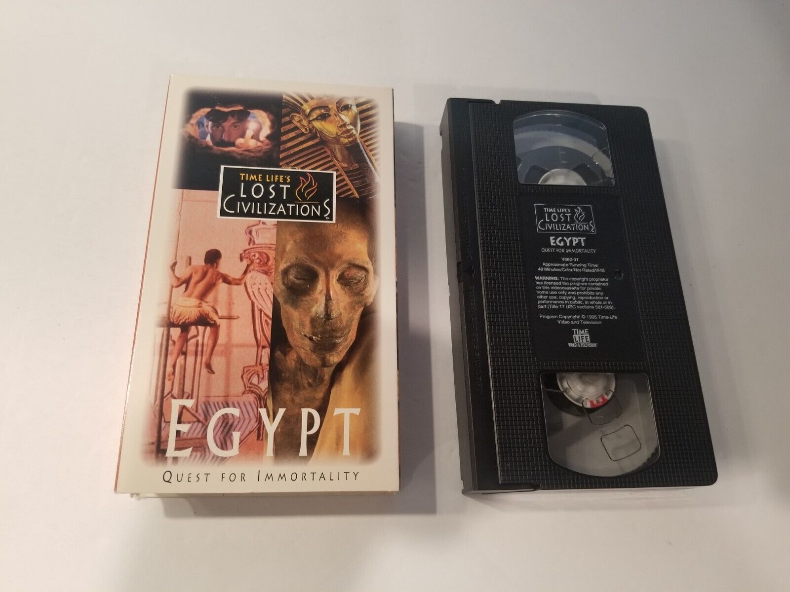 Time Life's Lost Civilizations - Egypt Quest For Immortality (VHS ...