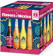 Jarritos Flavors Of Mexico Variety Pack | Mexican Glass Vidrio 300ml Pac... - $60.77 CAD