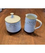 Vintage Noritake ‘DUETTO’ 6610 Japan Bone China Sugar &amp; Creamer Set *NEW*  - $60.25 CAD
