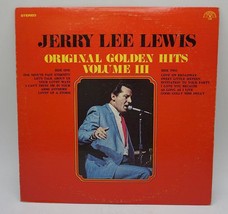 Jerry Lee Lewis Originale Golden Hits Volume 3 Sole 128 LP IN Vinile Disco - £31.10 GBP