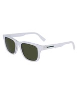 New Youth Lacoste  L3656S 970 Matte Crystal Sunglasses with Green Lens 5... - $89.05
