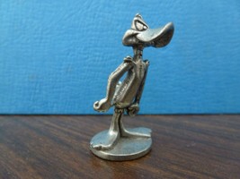 Game Monopoly Token Daffy Duck Looney Tunes Pewter Parts Only Vguc (D) - £7.96 GBP