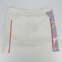 Adidas CLIMACOOL Women’s Skort GOLF Tennis White Pink Blue Stripe Design... - $32.99