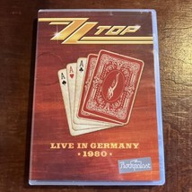 ZZ TOP Live in Germany 1980 DVD WDR Rockpalast Region Free - $13.85