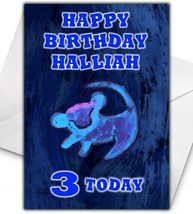 THE LION KING Personalised Birthday / Christmas / Card - Large A5 - Disn... - $4.10