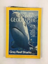 January 1995 National Geographic Magazine Gray Reef Sharks New Orleans TheArctic - £7.96 GBP