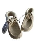 Hey Dude Wendy Fold Brushed Cozy Ivory Boots Size 7 - $45.42