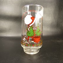 Holly Hobbie Limited Edition Coca Cola Glass Christmas is The Nicest Time FEH&amp;5 - £7.04 GBP