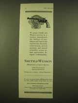 1924 Smith & Wesson revolver Ad - City of Chicago Police Badge - $18.49