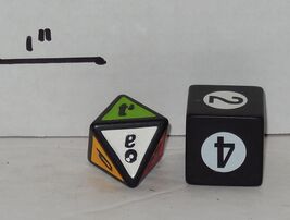 Scene it Movie Edition DVD Board Game Replacement set of Dice - $3.92